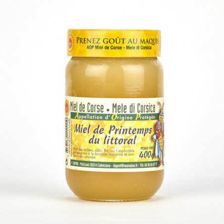 Miel de Printemps du Littoral Corse (400g)