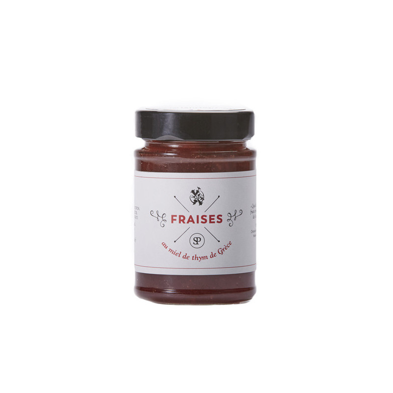 Fraises au miel de Thym de Grèce (220g)