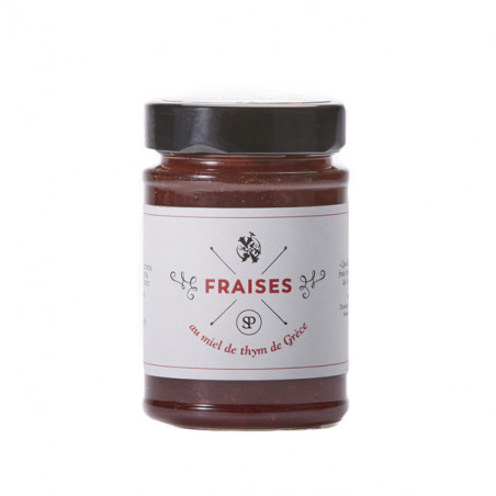 Fraises au miel de Thym de Grèce (220g)