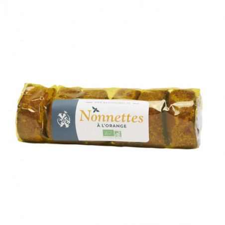 Sachet de Nonnettes fourrées à l'orange BIO