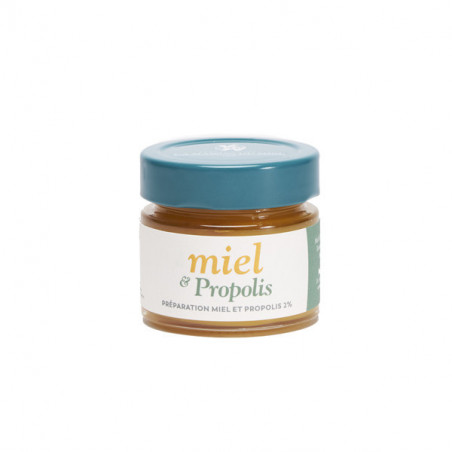 Préparation de Miel et Propolis Française (125g)