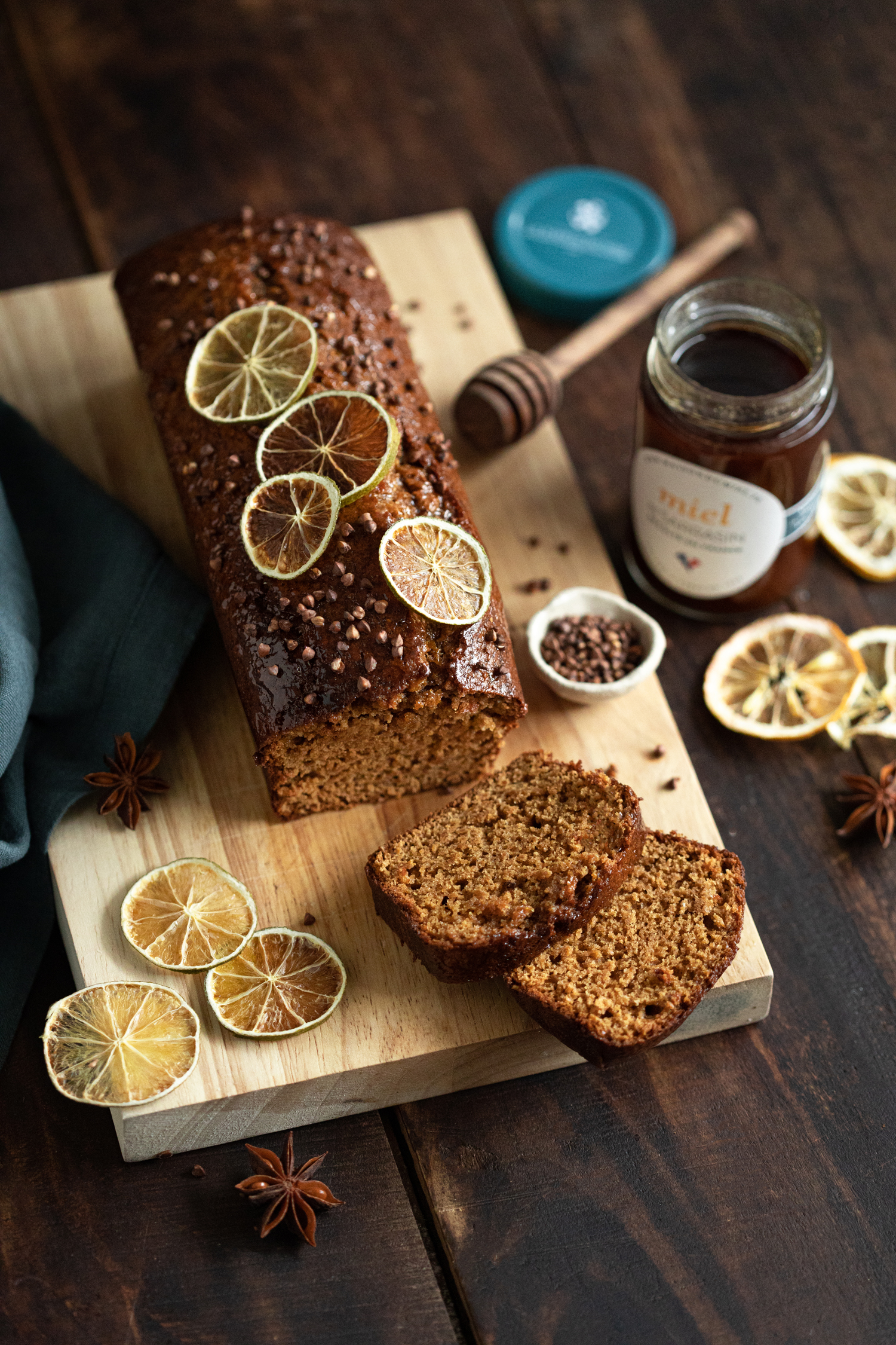 recette pain d'épices au miel  de Sarrasin / La Maison du Miel 